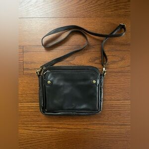 Minooy The Bali Three-Layer Leather Crossbody Shoulder & Clutch Bag